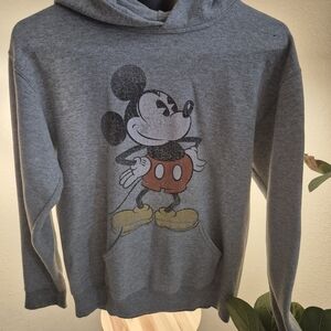 Disney Gray Hoodie with Castle Logo